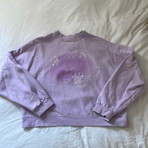 Pacsun Crewneck/Sweatshirt, one size fits all, purple 💜